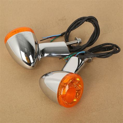 Rear LED Turn Signals Indicators Lights For Harley Sportster XL UP BS EBay