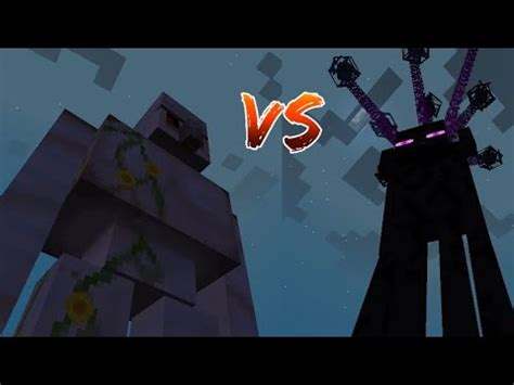 The Final Rematch Ultima Iron Golem Titan Vs Ender Colossus Youtube