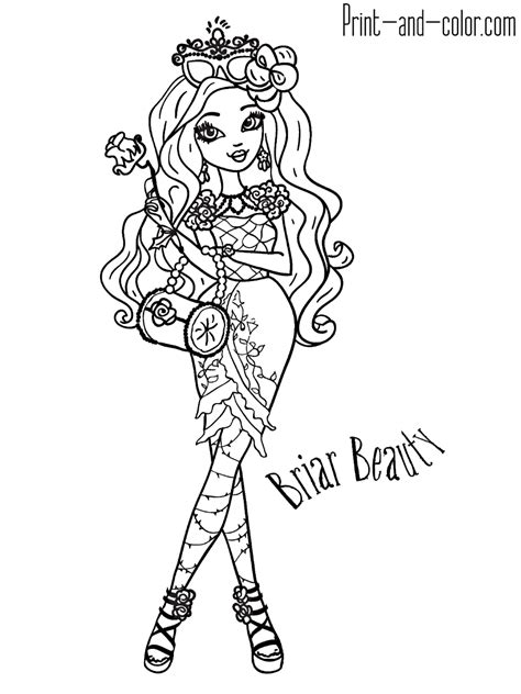 Ever After High coloring pages | Print and Color.com