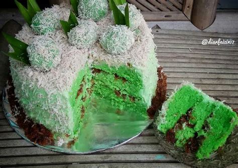 Resep Klepon Cake Oleh Dian Rosdiana Lanesa Cookpad