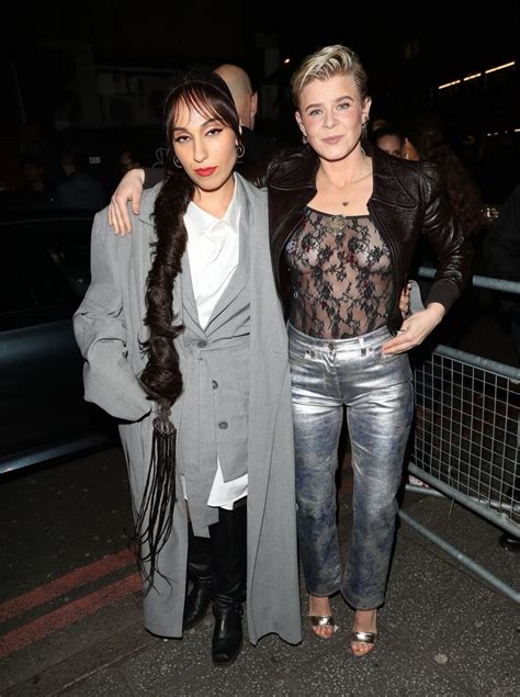 Robyn Makes Busty Appearance With A Friend Arrive At The Nme Awards 14