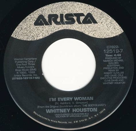 Whitney Houston I M Every Woman Vinyl Discogs