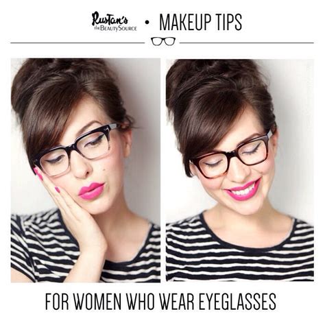 for our bespectacled beauties 1 keep the eye makeup simple since wearing glasses already draws