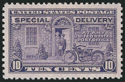 Us Stamp Prices Scott Cat E15 10c 1927 Special Delivery