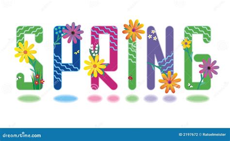 Spring Alphabet Mini Set Stock Photography Image 2197672