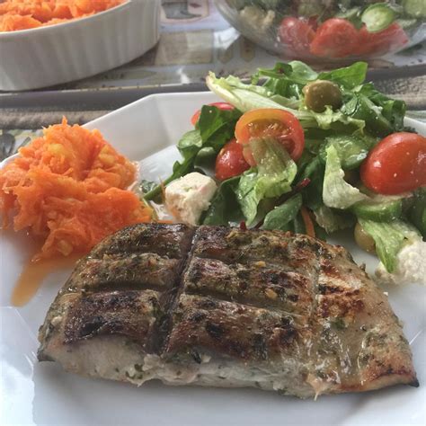 Grilled Fish Steaks Recipe Allrecipes