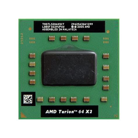 Amd Turion 64 X2 Tmdtl52hax5ct Tl 52 16 Ghz 1mb Cpu Sockel S1