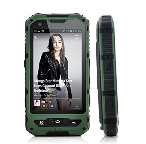 Military Outdoor Rugged Cellphone Ip68 Waterproof Dustproof Shockproof