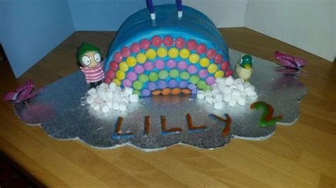 Lilly 2 Rainbow Cake 2nd Birthday Lillies Made Cake Ideas Xxx