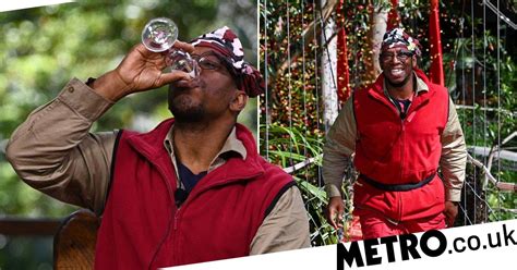 Im A Celebrity Ian Wright Downs Champagne After Public Vote Him Out