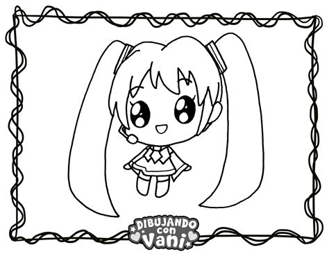 Pin De Dibujando Con Vani En Dibujos Para Colorear Kawaii Anime Images