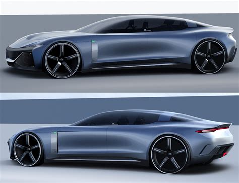 Sports Sedan On Behance Future Concept Cars Bmw Concept Car