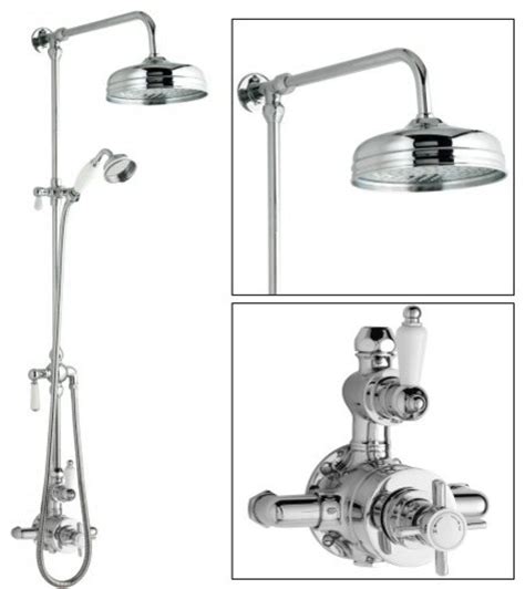Browse a large selection of tub/shower faucet sets for sale on houzz to find coordinating bathtub spout and showerhead sets for your bathroom. Thermostatic Shower System, Ceramic and Chrome ...