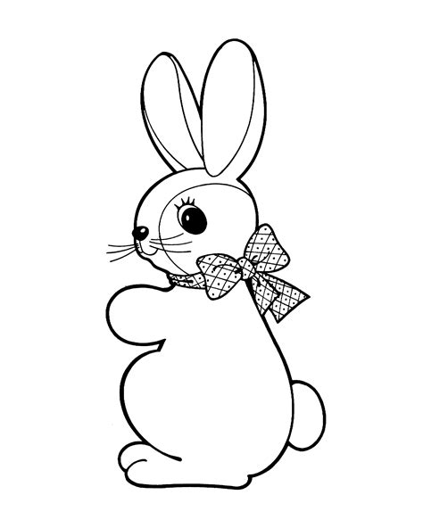 Bunny Rabbit Face Coloring Pages Coloring Pages