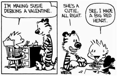 Sturdy Calvin And Hobbes Valentine