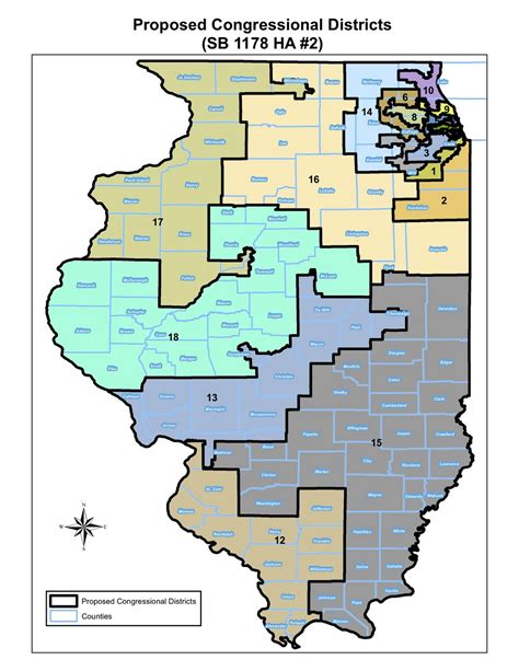 Illinois Issues Blog Senate Democrats Send Congressional Map To Quinn