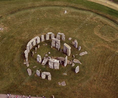 Aerial View Of Stonehenge Stock Image R1000113
