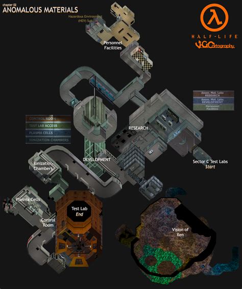 Half Life Anomalous Materials Map By Vgcartography On Deviantart