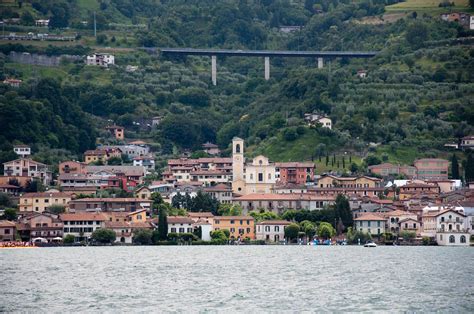 Christos The Floating Piers Sulzano Seen From Monte Isola Lake Iseo
