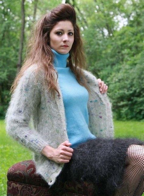 Pin By Pilli Paulinio On Kombinationen Mohair Angora Ladies