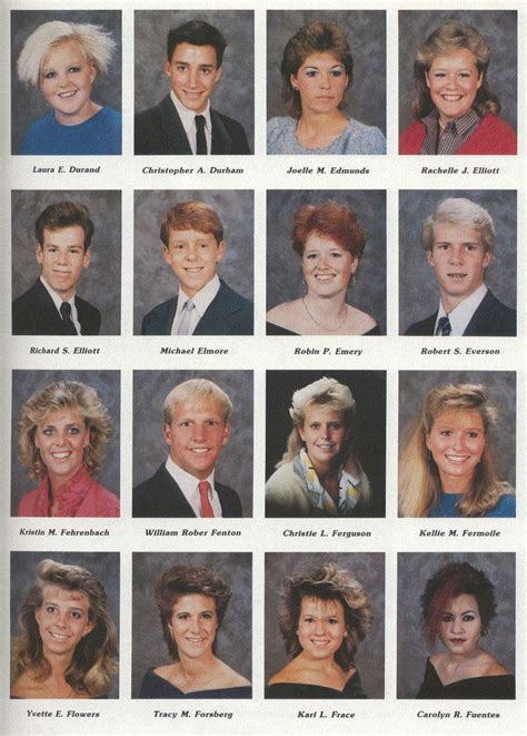 1986 Senior Pictures