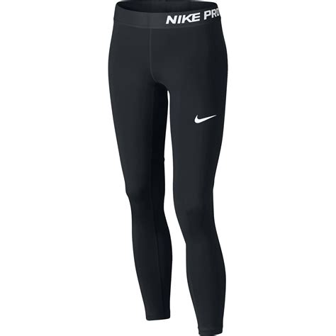 Nike Girls Pro Tights Blackwhite