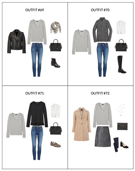 The French Minimalist Capsule Wardrobe Winter 20172018 Collection