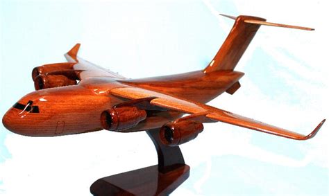 c 17 globe master wood model airplane mahogany desktop model aircraft wooden airplane model