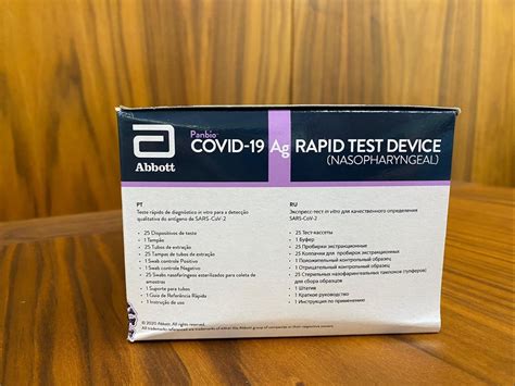 The abbott panbio rapid test — manufactured in the u.s. Abbott Panbio COVID-19 Rapid Antigen Test (WHO Approved ...