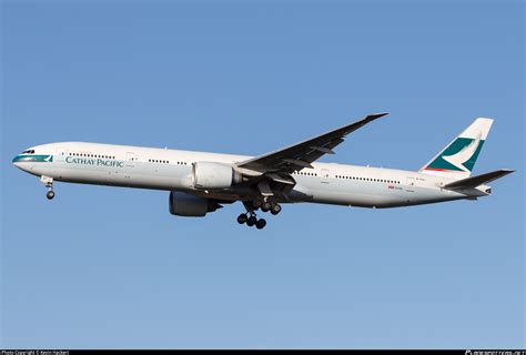 B Kqt Cathay Pacific Boeing 777 367er Photo By Kevin Hackert Id