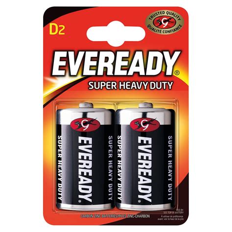 Eveready Super Battery Size D Pack Of 2 R20b2up