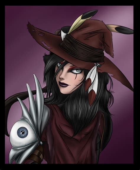 Red Witch Portrait By Captain Starbuck On Deviantart
