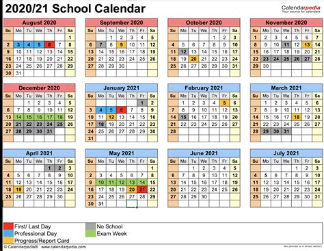 The Campus Academy Calendar
