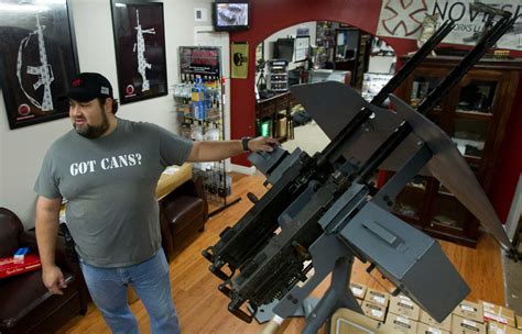 About 28 690 Machine Guns Are Registered In Texas