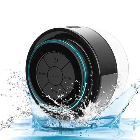 Bluetooth Shower Speaker Portable Wireless Waterproof Speaker Hd Sound