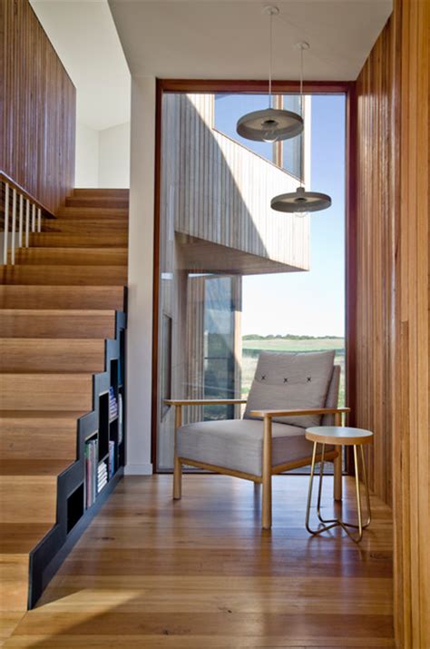 13th Beach House Stair And Reading Nook Contemporary