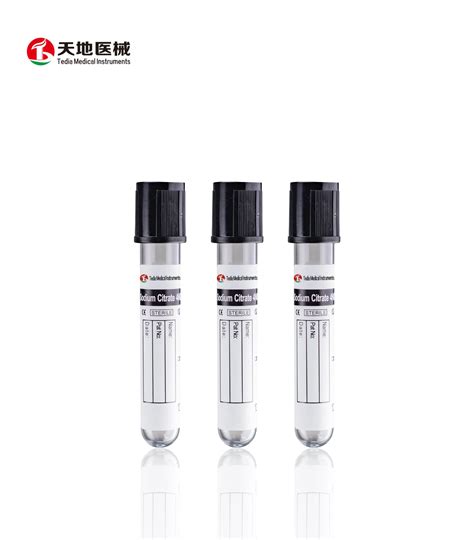 Tedia Vacuum Blood Collection Tube Ml Ml Esr Tube Esr Tube And