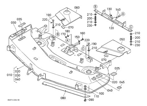 Kubota 54 Mower Deck Parts Diagram