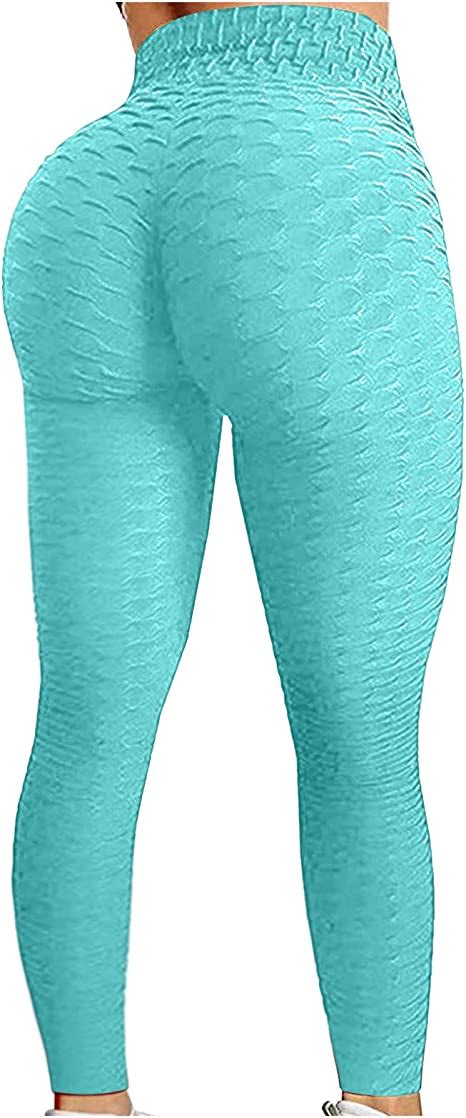 Ceally Fitness Pants Women Gym Leggings Long Opaque Yoga Leggings Scrunch Butt Leggings