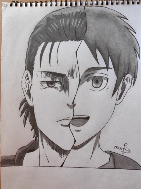 Eren Yeager Pencil Sketch Lets Learn How To Draw Eren From Attack On