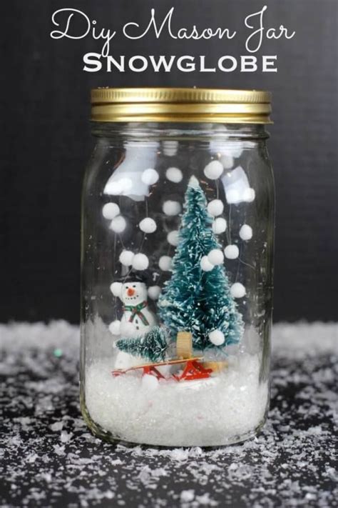 15 Best Easy Mason Jar Christmas Craft Ideas Mason Jar Christmas