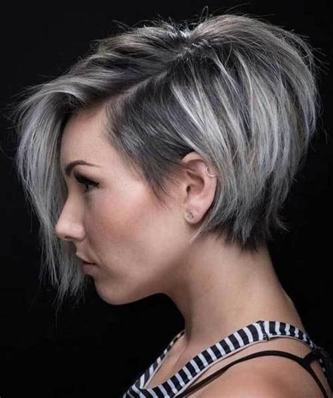 This short sides, longer on top haircut is a cool and clean cut look. 15 Astonishing Short Bob Haircuts for Pretty Women ...