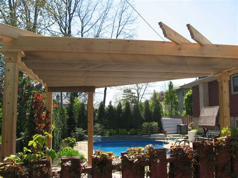 The first is the practicality of how to suspend the metal rod while playing it. Custom triangle cedar pergola kit with an extended canopy ...