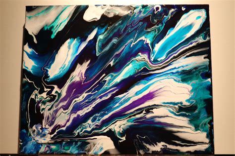 Acrylic Pouring Fluid Painting Pouring Painting Acrylic Pouring