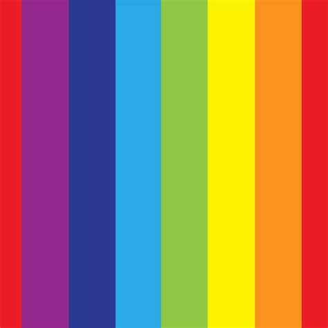 Seamless Rainbow Pattern Of Bright Vertical Stripes Vector Illustration