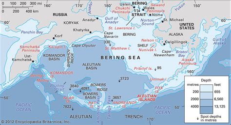 Map Of The World Showing The Bering Strait Map Of World