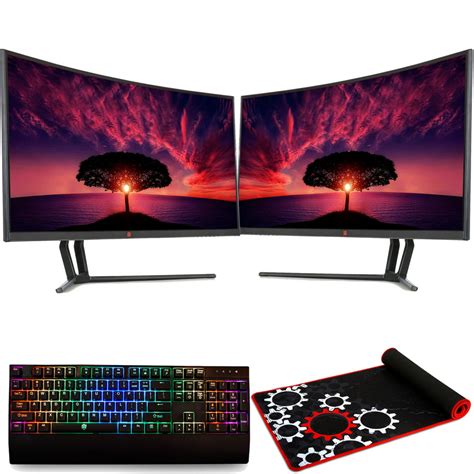 Dual Deco Gear 35 Curved Ultrawide Led Gaming Monitor Full Hd Display
