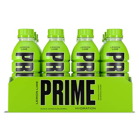 Prime Hydration With Bcaa Blend For Muscle Recovery Lemon Lime