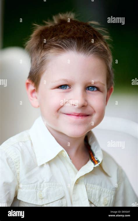 Cute Little Boy Stock Photo Alamy