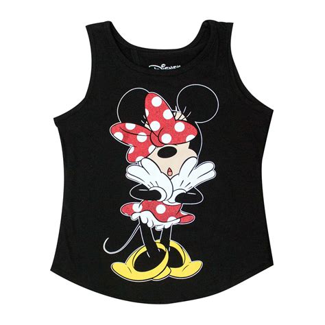 Disney Minnie Mouse Open Back Youth Girls 7 16 Tank Top 6